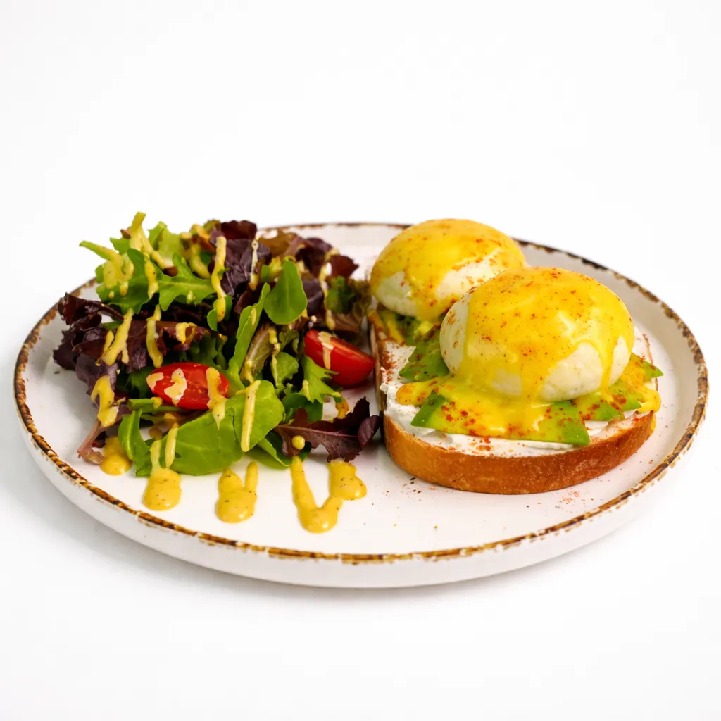Eggs benedict · signature plate